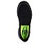 GO WALK 4, BBLACK Footwear Top View