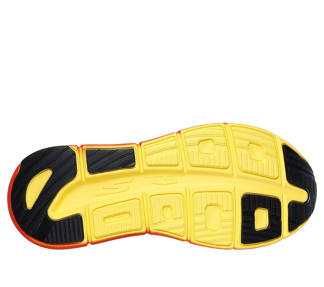 MAX CUSHIONING PREMIER 2, ORANGE/BLACK Footwear Bottom View