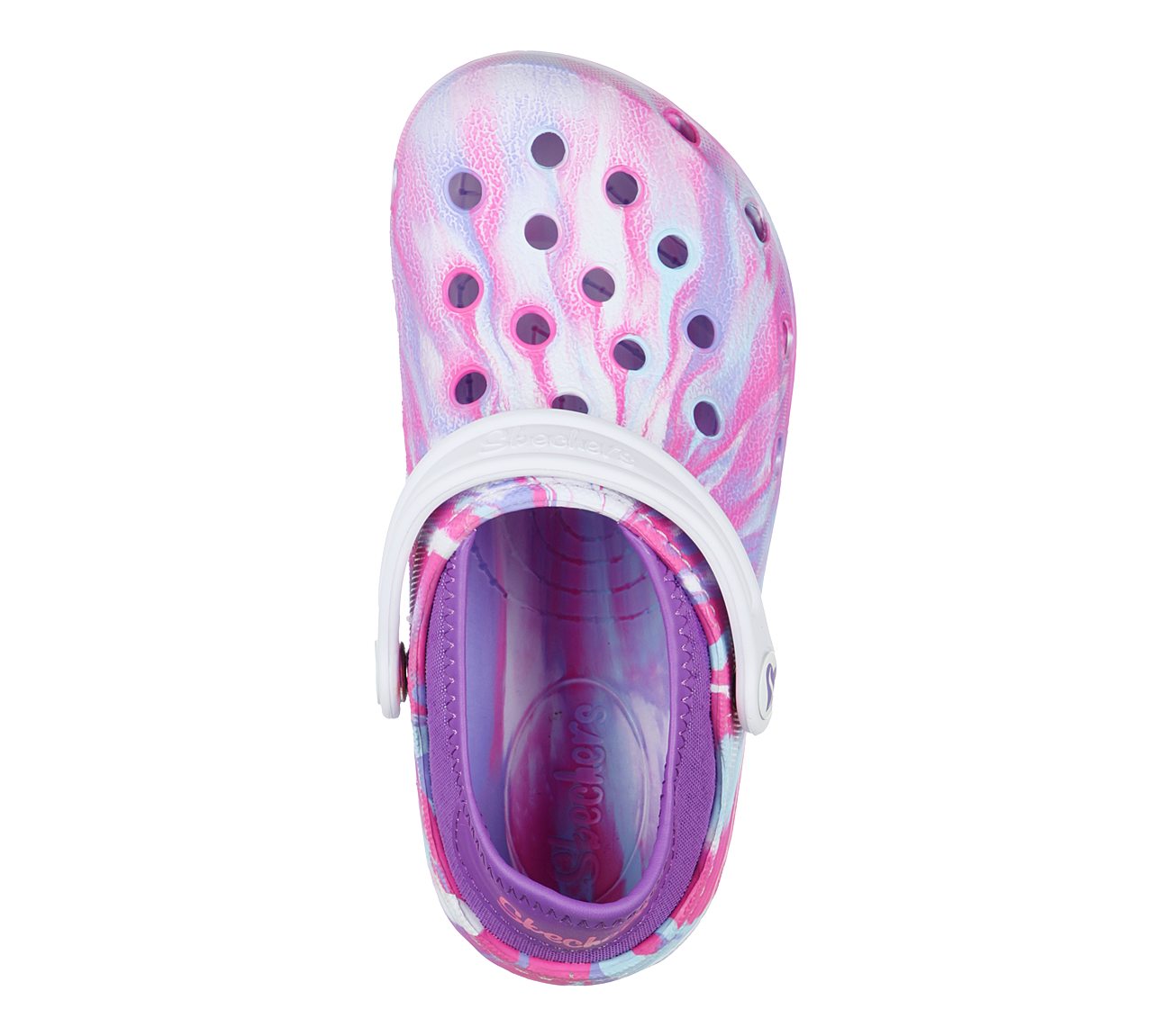 HEART CHARMER - LET'S GO PLAY, WHITE/MULTI Footwear Top View