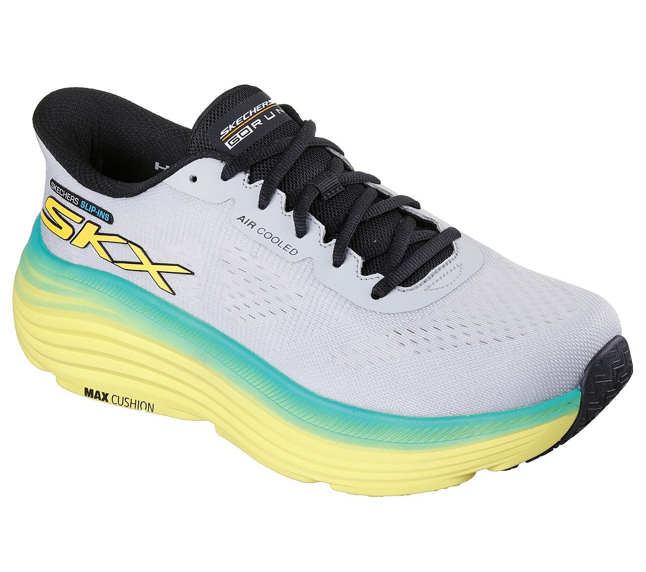 MAX CUSHIONING ENDEAVOUR - EX, WHITE/MULTI Footwear Right View