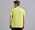 SKECHERS NEWSPRINT LOGO TEE, MINT/YELLOW