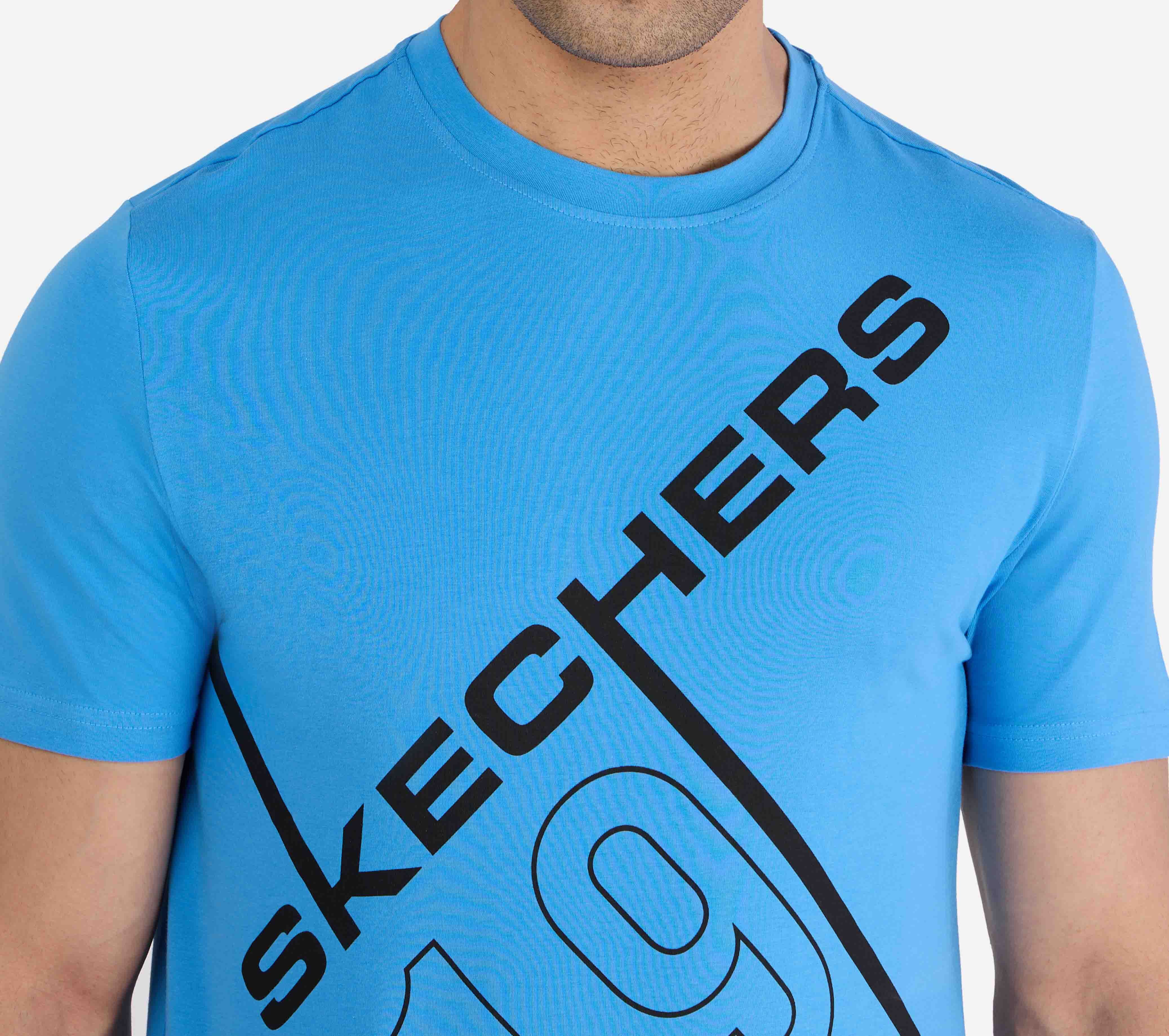SS SKECHERS 1992 T-SHIRT, PERIWINKLE Apparel Right View
