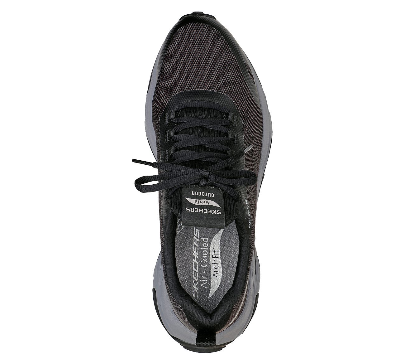 ARCH FIT PHANTOM - ARCHER, BLACK/GREY Footwear Top View