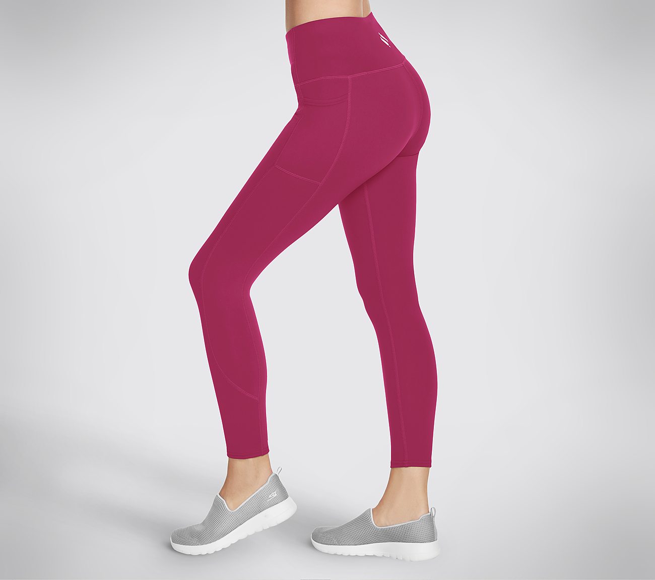 GOWALK HW 7/8 LEGGING II, MAGENTA Apparels Bottom View