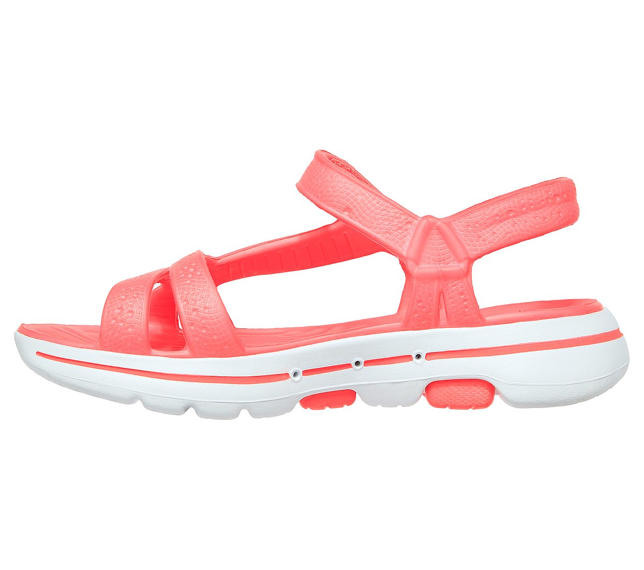 GO WALK 5 FOAMIES - TAHITI, PPINK Footwear Left View