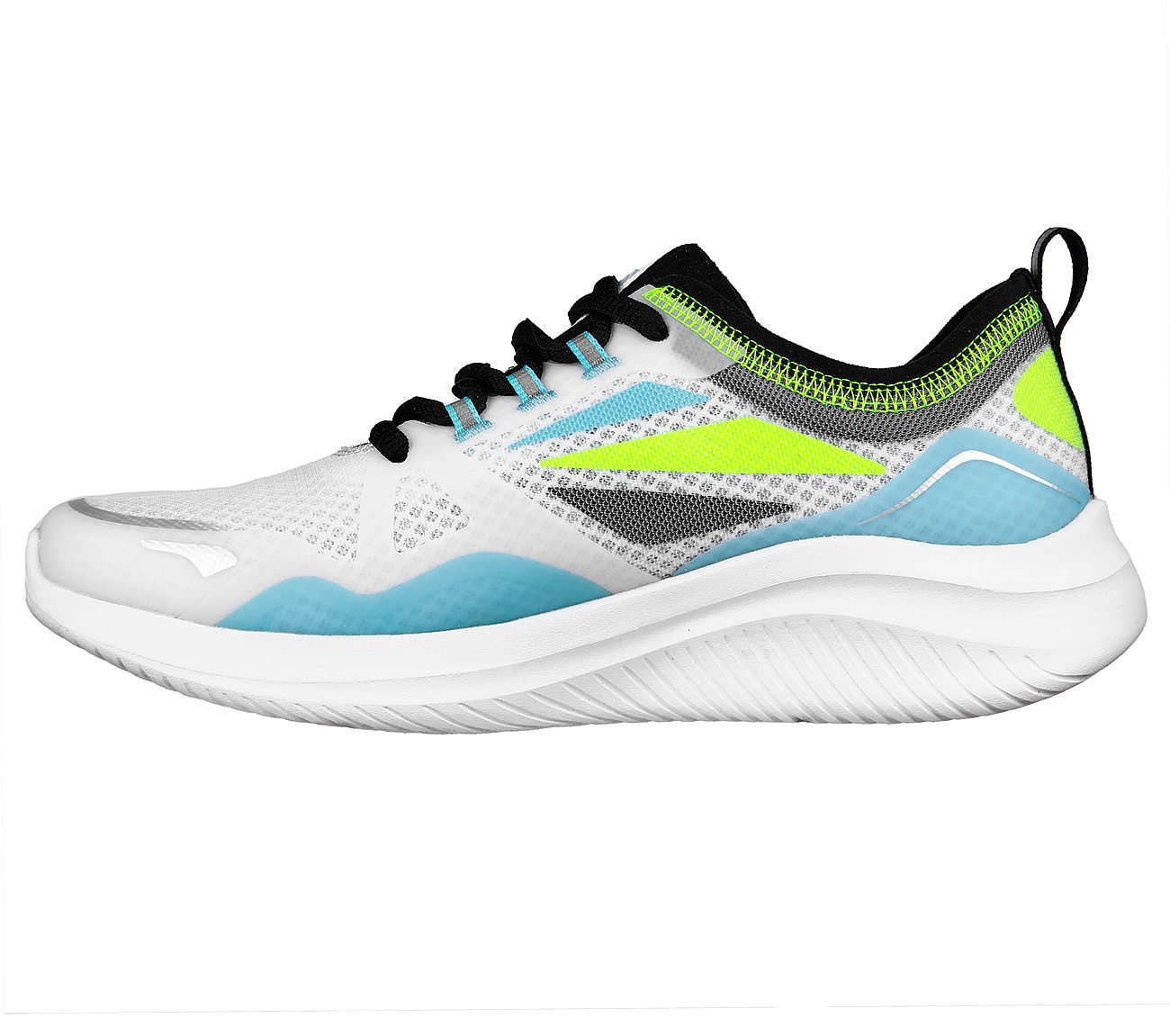 ULTRA FLEX 3.0-SUNNY BUSINESS, WHITE/BLACK/MULTI Footwear Left View