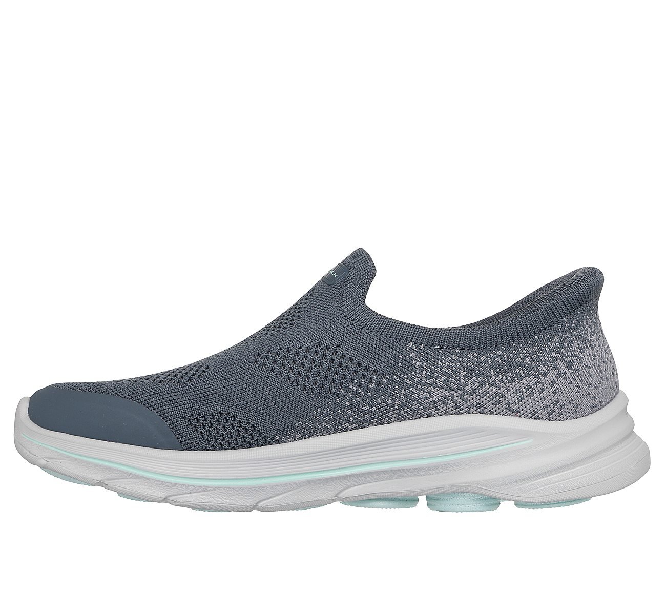 GO WALK 8 - NOVA, CHARCOAL/AQUA