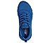 BOBS B FLEX - EUREKAS BRIGHTS, TEAL Footwear Top View
