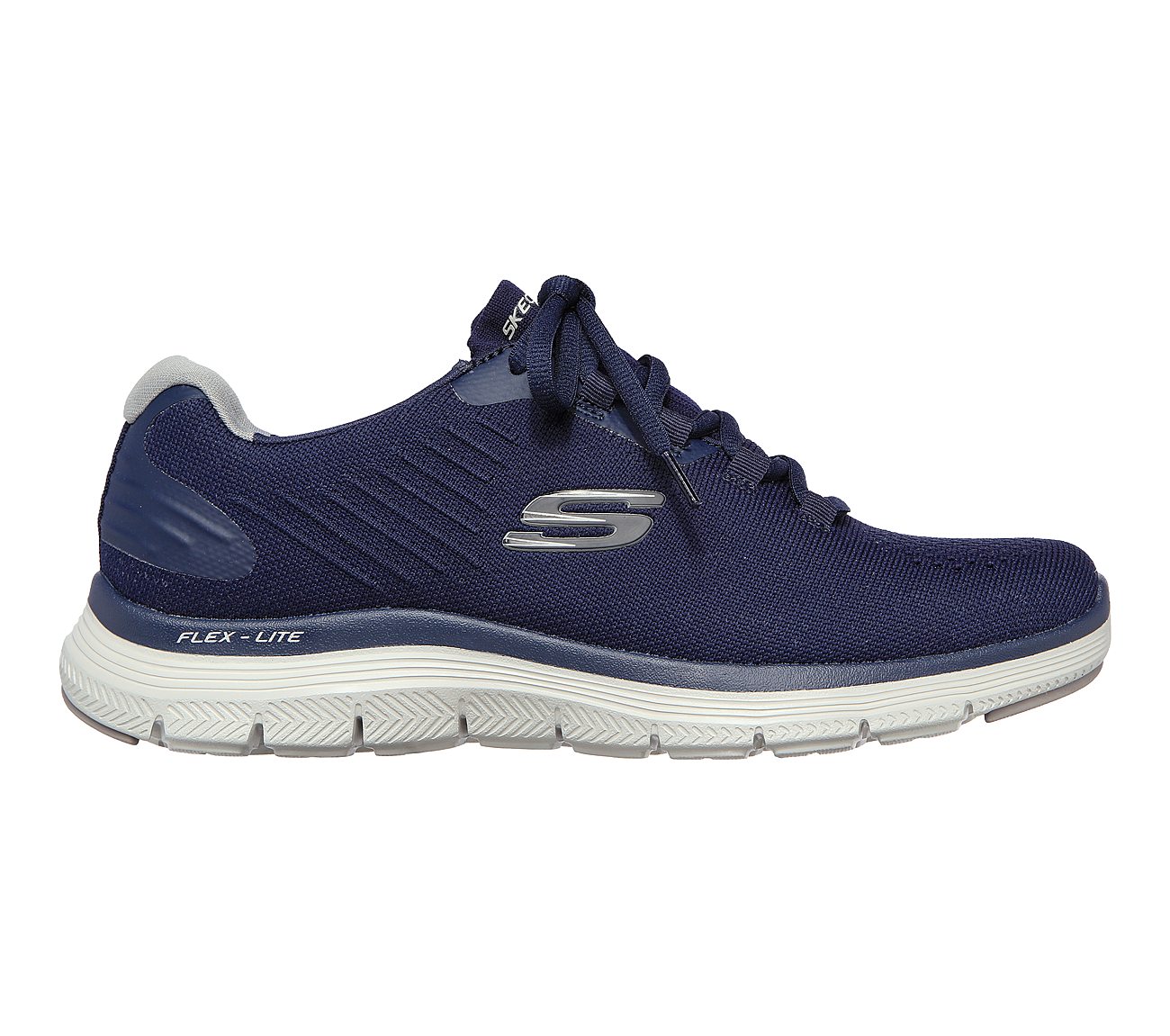FLEX ADVANTAGE 4.0 - OVERTAKE, NAVY/CHARCOAL Footwear Right View