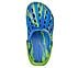 SWIFTERS-TRANSLUMINATOR, BLUE/LIME Footwear Top View