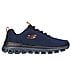 GLIDE-STEP - FASTEN UP, NAVY/BLACK Footwear Lateral View