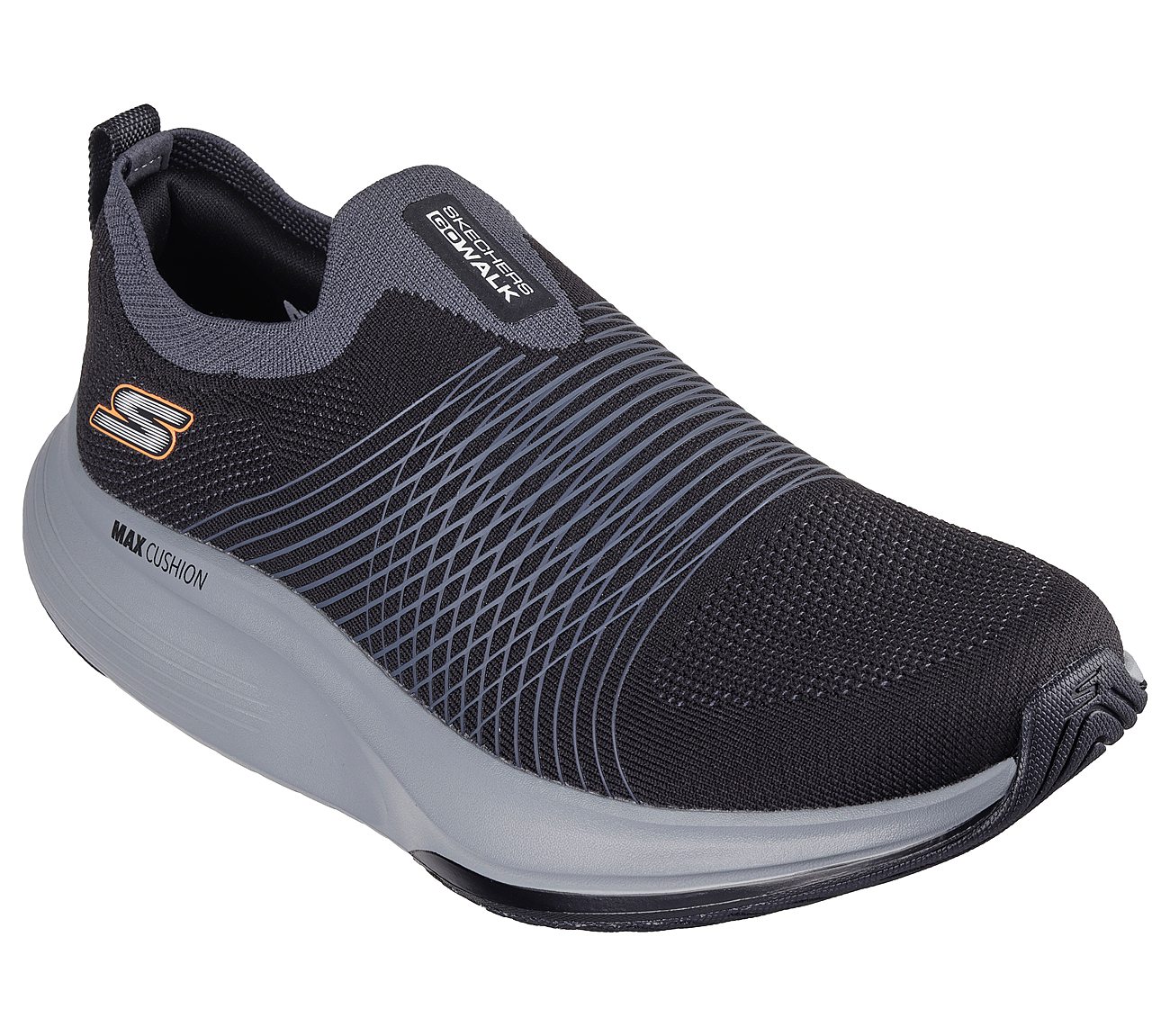GO WALK COMFORT WALKER - CONS, BLACK/CHARCOAL Footwear Right View