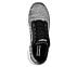 GO WALK MAX-HERO, BLACK/WHITE Footwear Top View