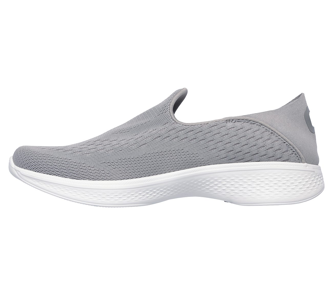 Skechers Grey Go Walk 4 Convertible Womens Slip Ons - Style ID: 14929 ...