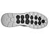 GO WALK 6 - ANAGLYPH, BLACK/GREY Footwear Bottom View