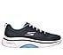 GO WALK ARCH FIT 2.0 - VIVID, BLACK/BLUE Footwear Lateral View