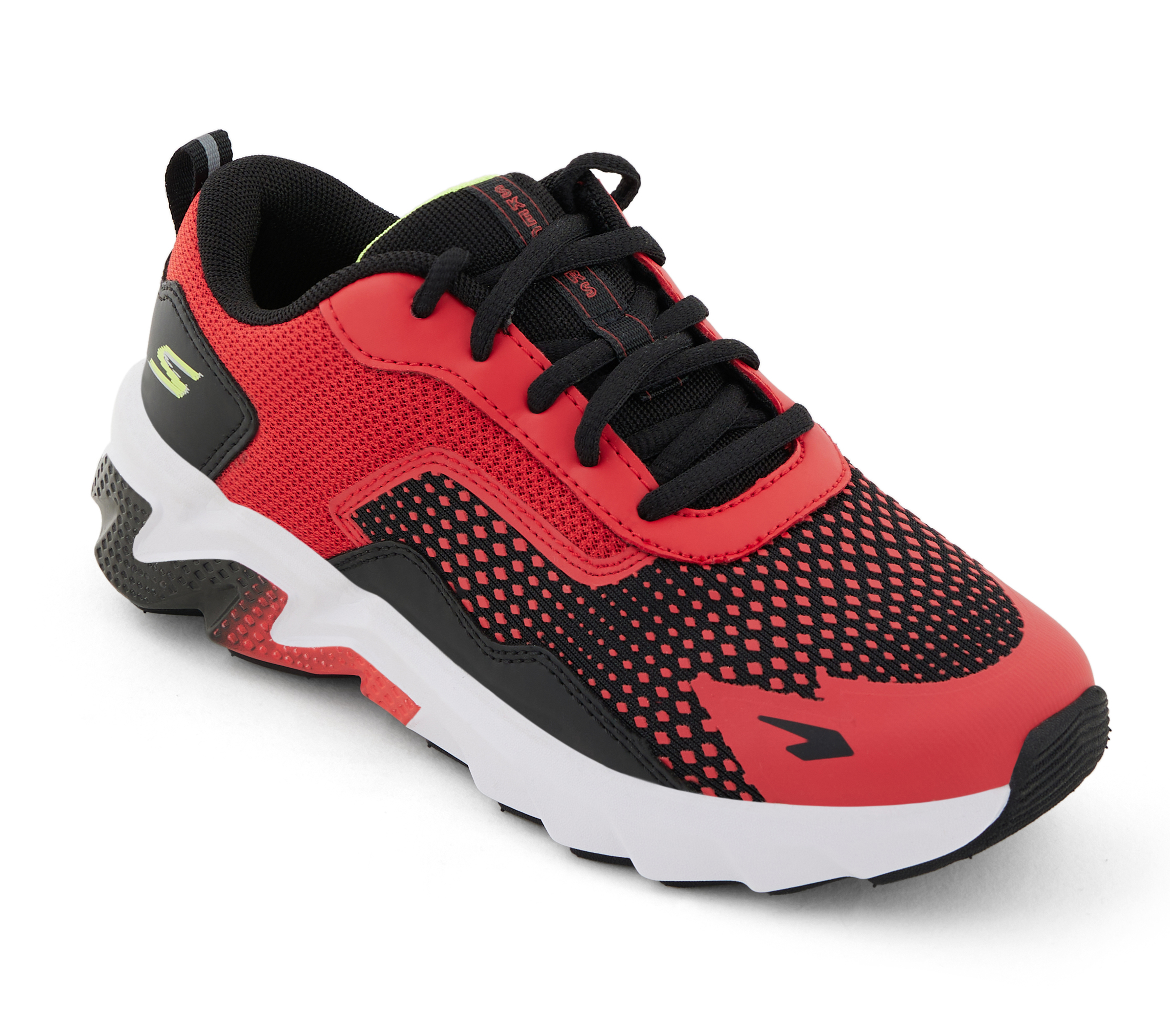 ELITE SPORT TREAD, RED/BLACK Footwear Lateral View