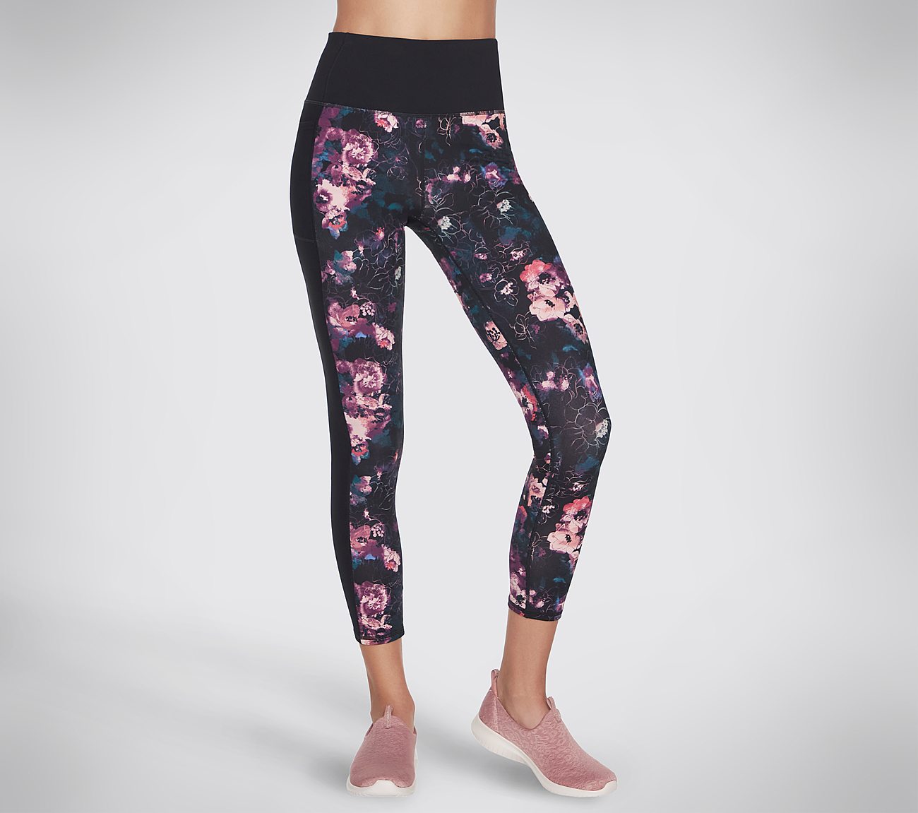 THE GOWALK LINEAR FLORAL 7/8, MMULTI Apparel Lateral View