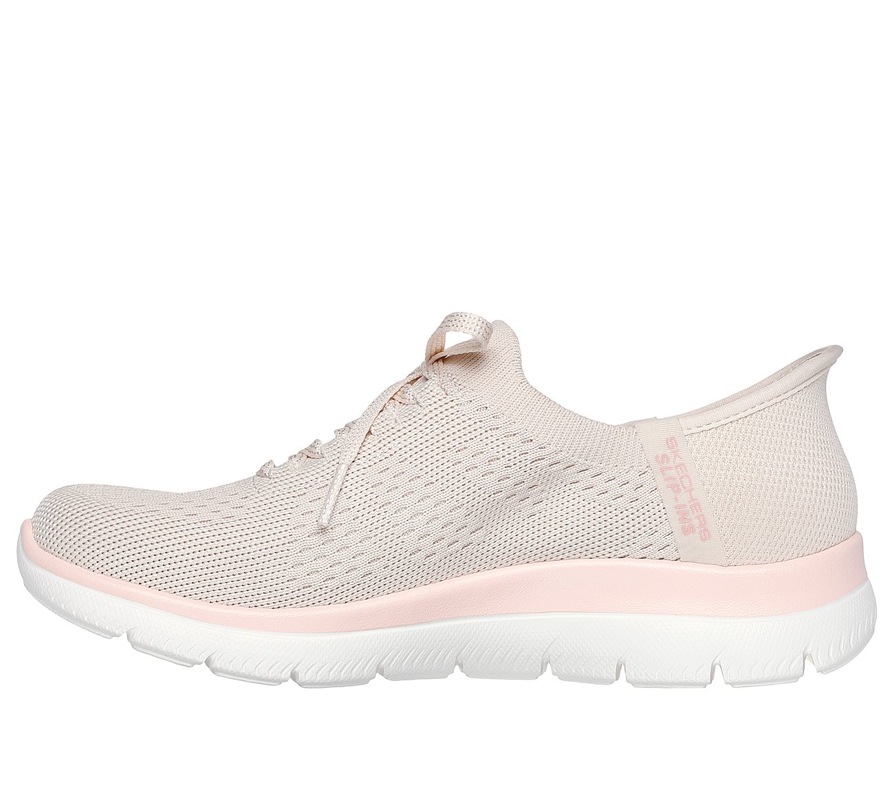 SUMMITS-NEW DAILY, NATURAL/PINK Footwear Right View