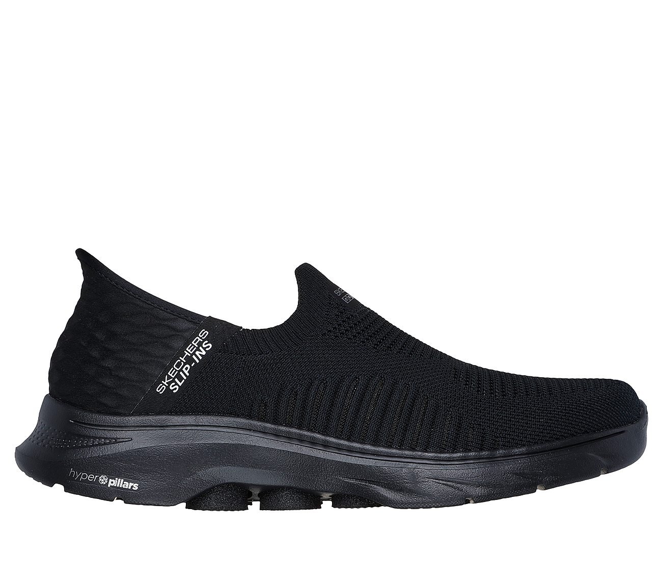 GO WALK 7 - CONFORMITY, BBLACK Footwear Lateral View
