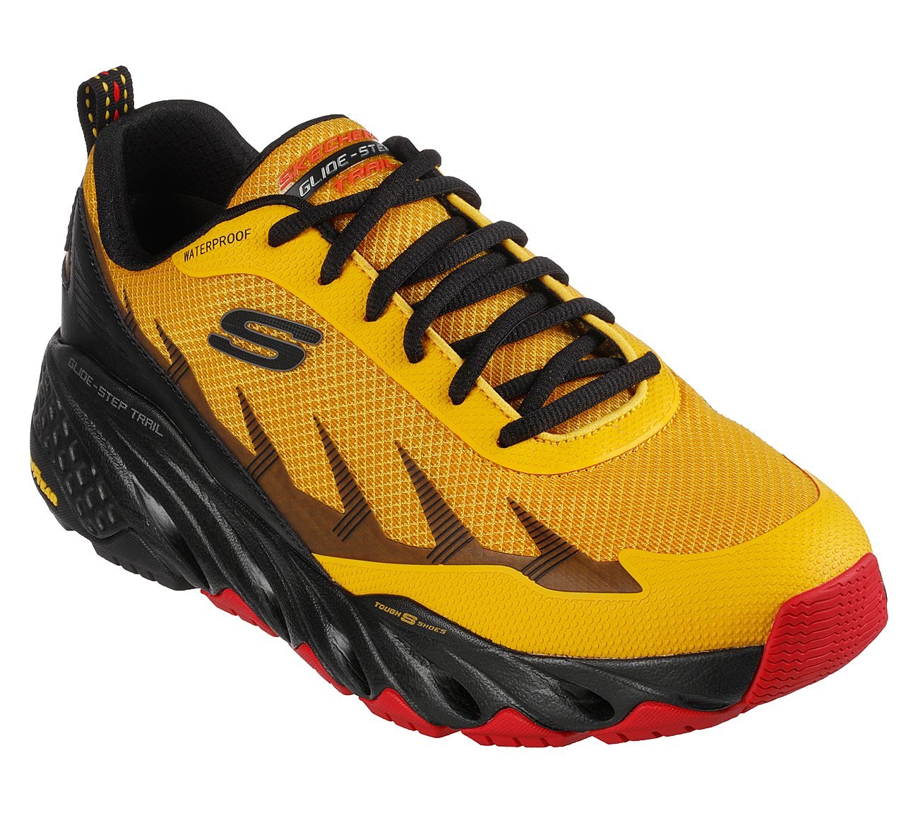 GLIDE-STEP TRAIL - BOTANIC, YELLOW/BLACK Footwear Right View