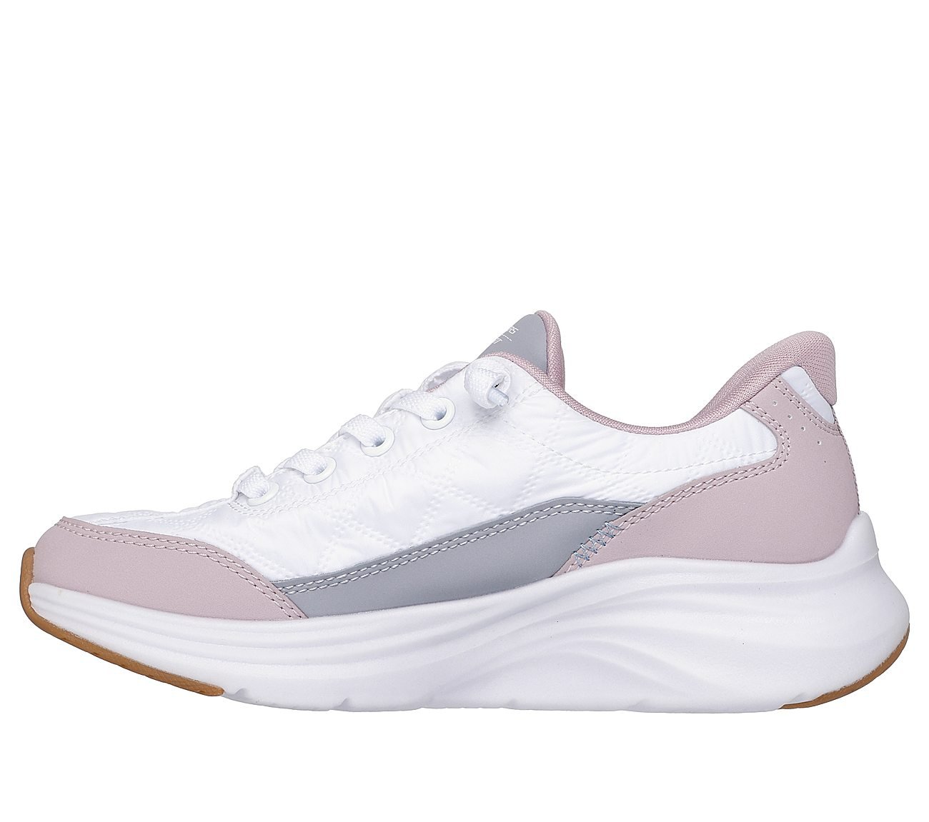 CONTOUR FOAM, WHITE/LAVENDER Footwear Left View