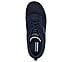 GO WALK TRAVEL - FUN JOURNEY, NAVY/LAVENDER Footwear Top View