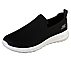 GO WALK MAX-DEED, BLACK/WHITE Footwear Lateral View