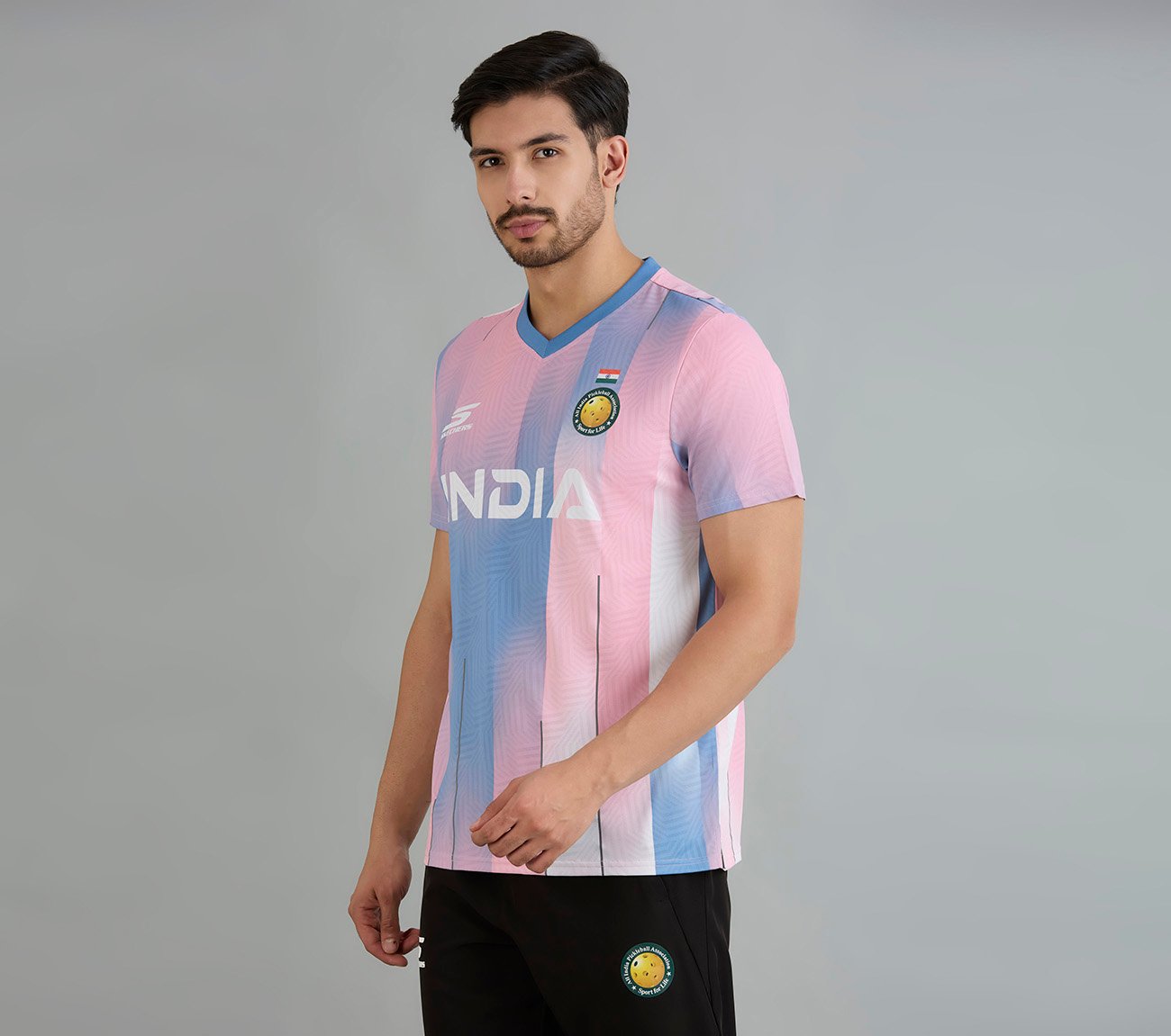 AIPA MENS PLAYER EDITION MATCH JERSEY, SILVER/WHITE/PINK