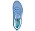 D'LUX FITNESS-ROAM FREE, LIGHT BLUE/MULTI Footwear Top View