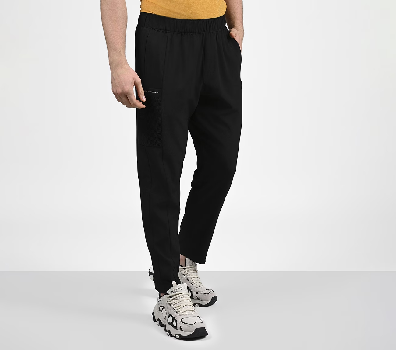 OASIS UTILITY BTM, BLACK/CHARCOAL/BLUE Apparels Bottom View