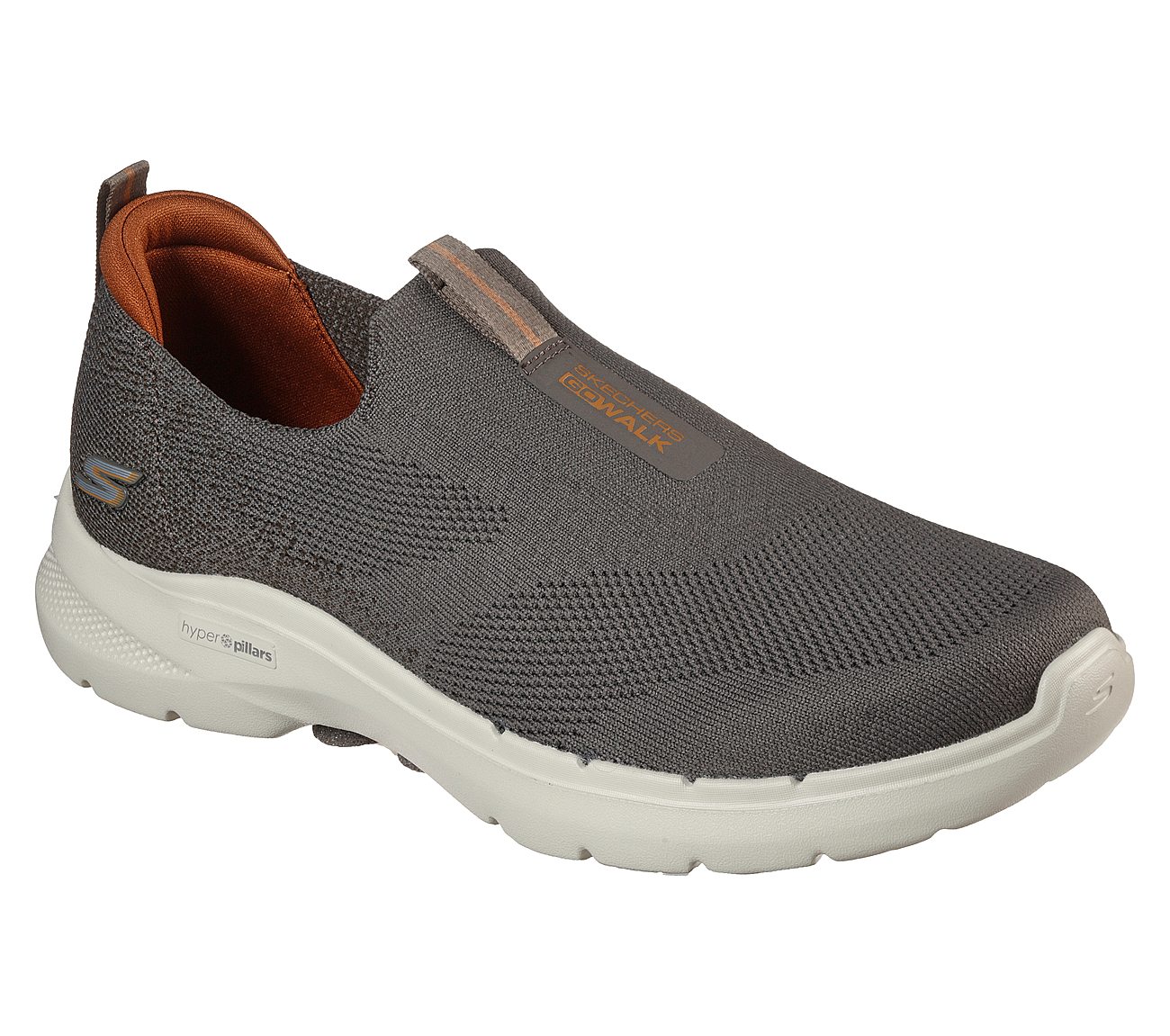 GO WALK 6, TTAUPE Footwear Lateral View