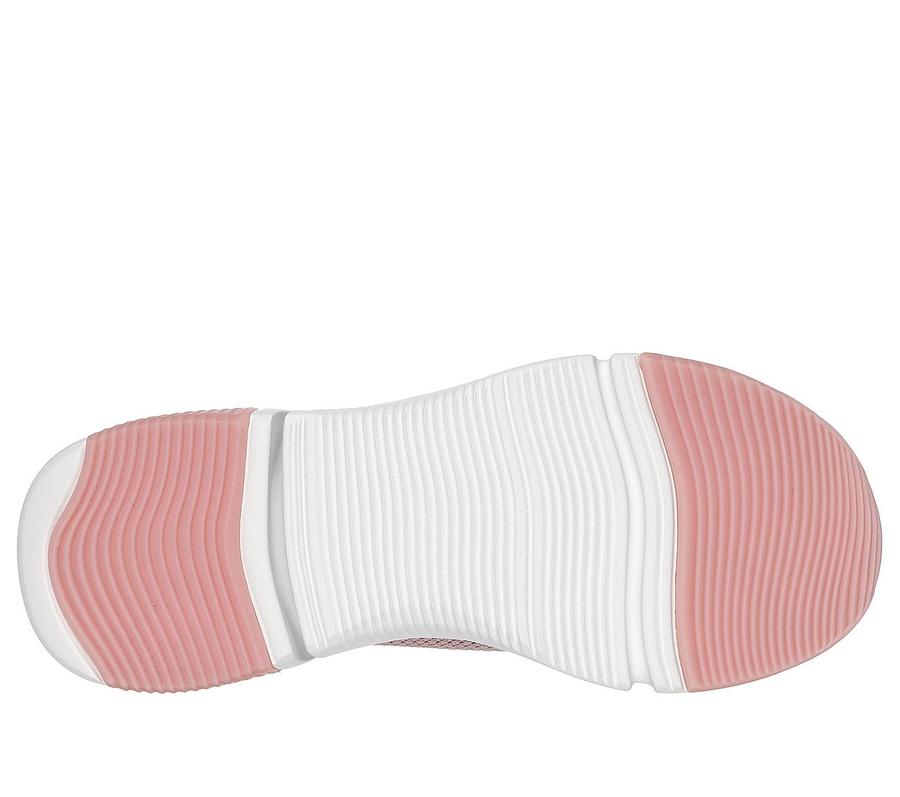 BOBS SPARROW FLEX - INSTANT CLOUT, BLUSH Footwear Bottom View