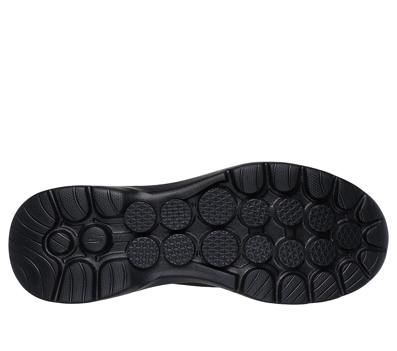Skechers Slip-ins: GO WALK 6 - Easy On, BBLACK Footwear Bottom View