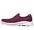 GO WALK 8 - ALEENA, BURGUNDY Footwear Left View