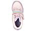 HEART LIGHTS-BRILLIANT RAINBO, PINK/LAVENDER Footwear Top View