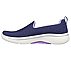 GO WALK ARCH FIT - OCEAN REEF, NAVY/LAVENDER Footwear Left View