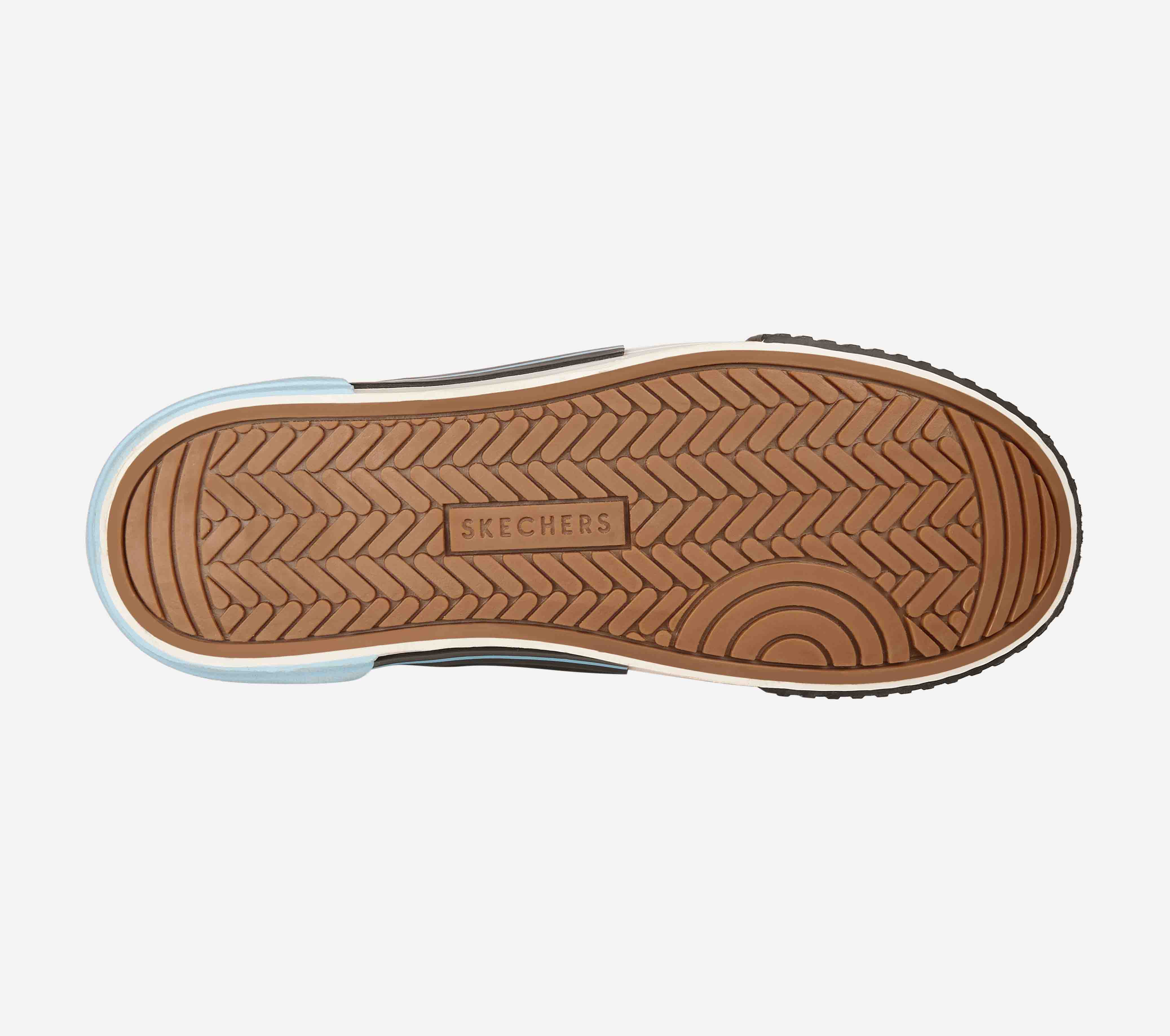NEW MOON - CALLISTO, BLACK/BLUE Footwear Bottom View