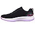 GO RUN PULSE-DRIVEN ENDURANCE, BLACK/MULTI Footwear Left View