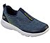 GO RUN FOCUS-RAPTOR, NAVY/LIME Footwear Lateral View