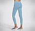 GOWALK HW 7/8 LEGGING II, BLUE/GREY Apparel Top View