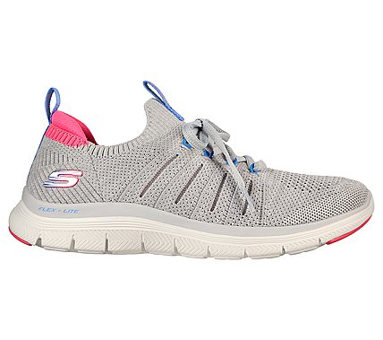 FLEX APPEAL 4.0-VICTORY LAP, GREY/PINK Footwear Right View