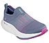 GO WALK MAX WALKER - SALLY, CHARCOAL/PURPLE Footwear Right View