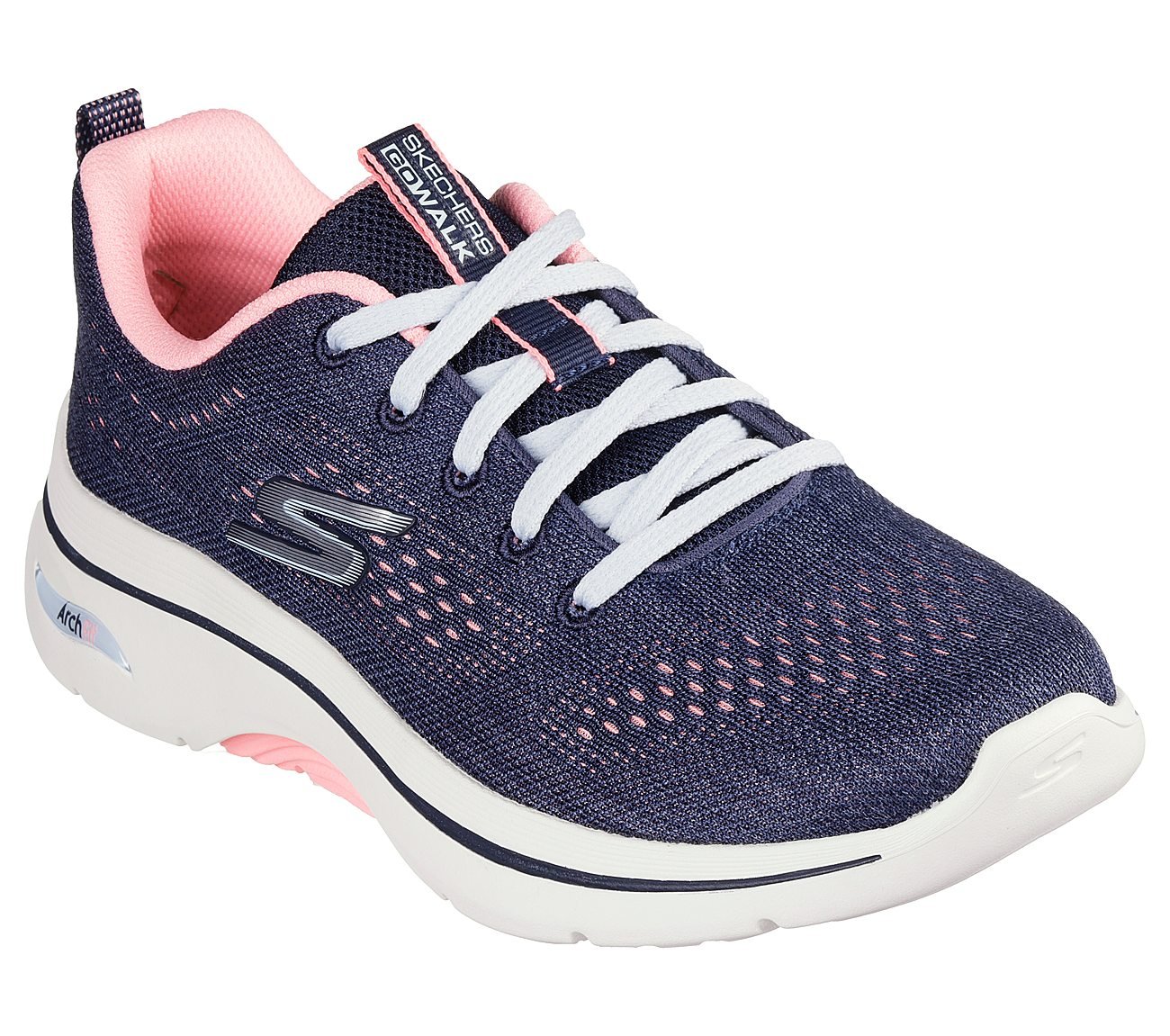 GO WALK ARCH FIT 2.0 - VIVID, NAVY/HOT PINK