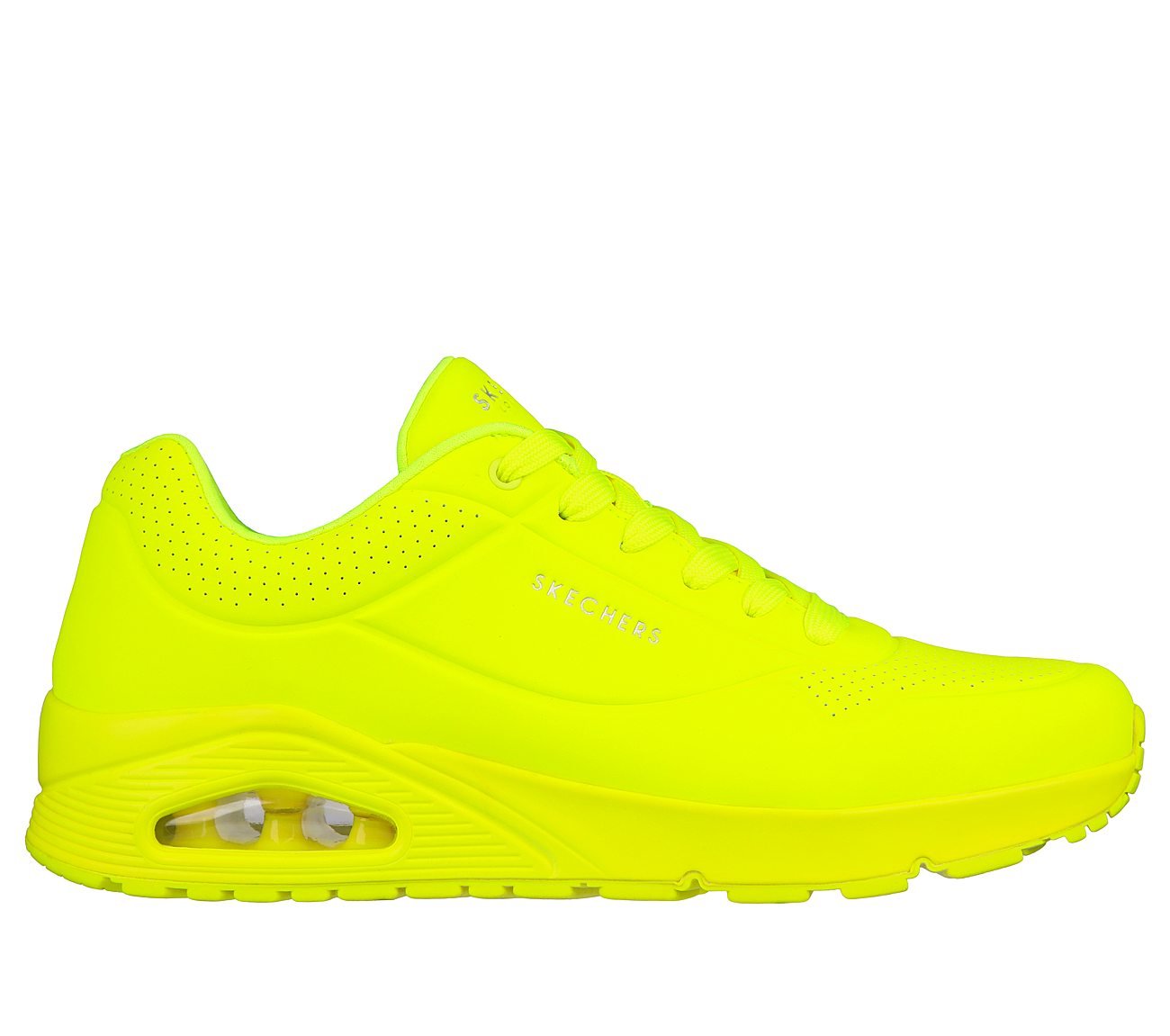 UNO - STAND ON AIR, LIME Footwear Lateral View