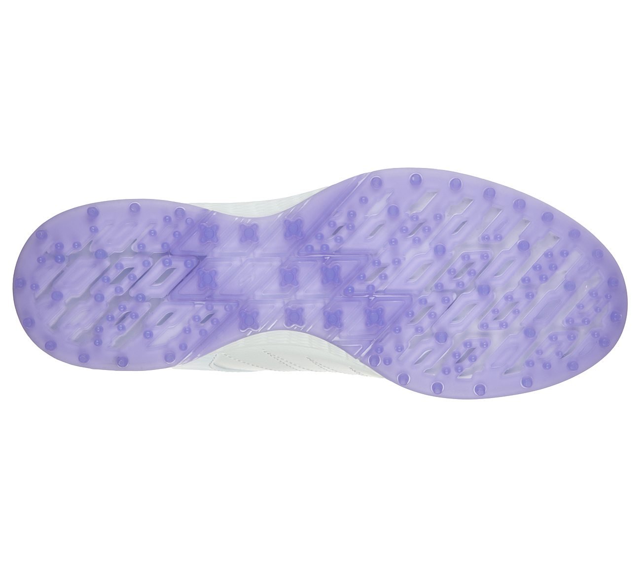 GO GOLF PIVOT, WHITE/PURPLE Footwear Bottom View
