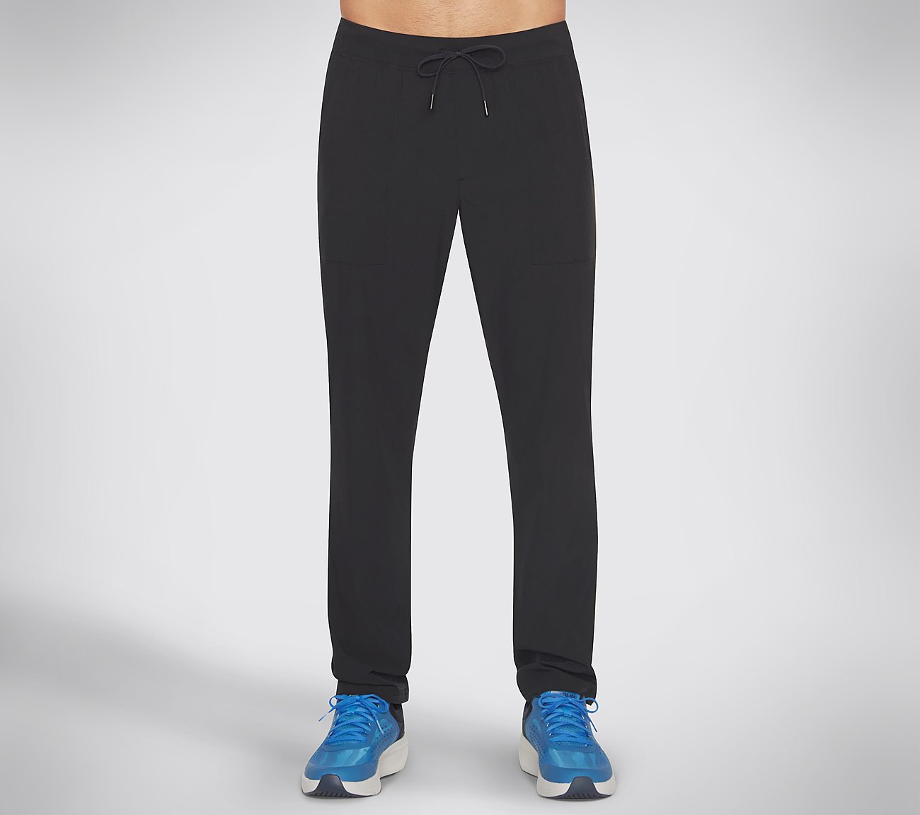 THE GOWALK PANT MOTION, BBBBLACK Apparels Lateral View