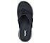 GO WALK ARCH FIT SANDAL - AST, NAVY/GREY Footwear Top View