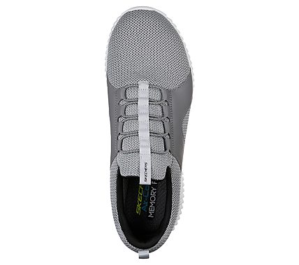 ELITE FLEX- DITION, GREY Footwear Top View
