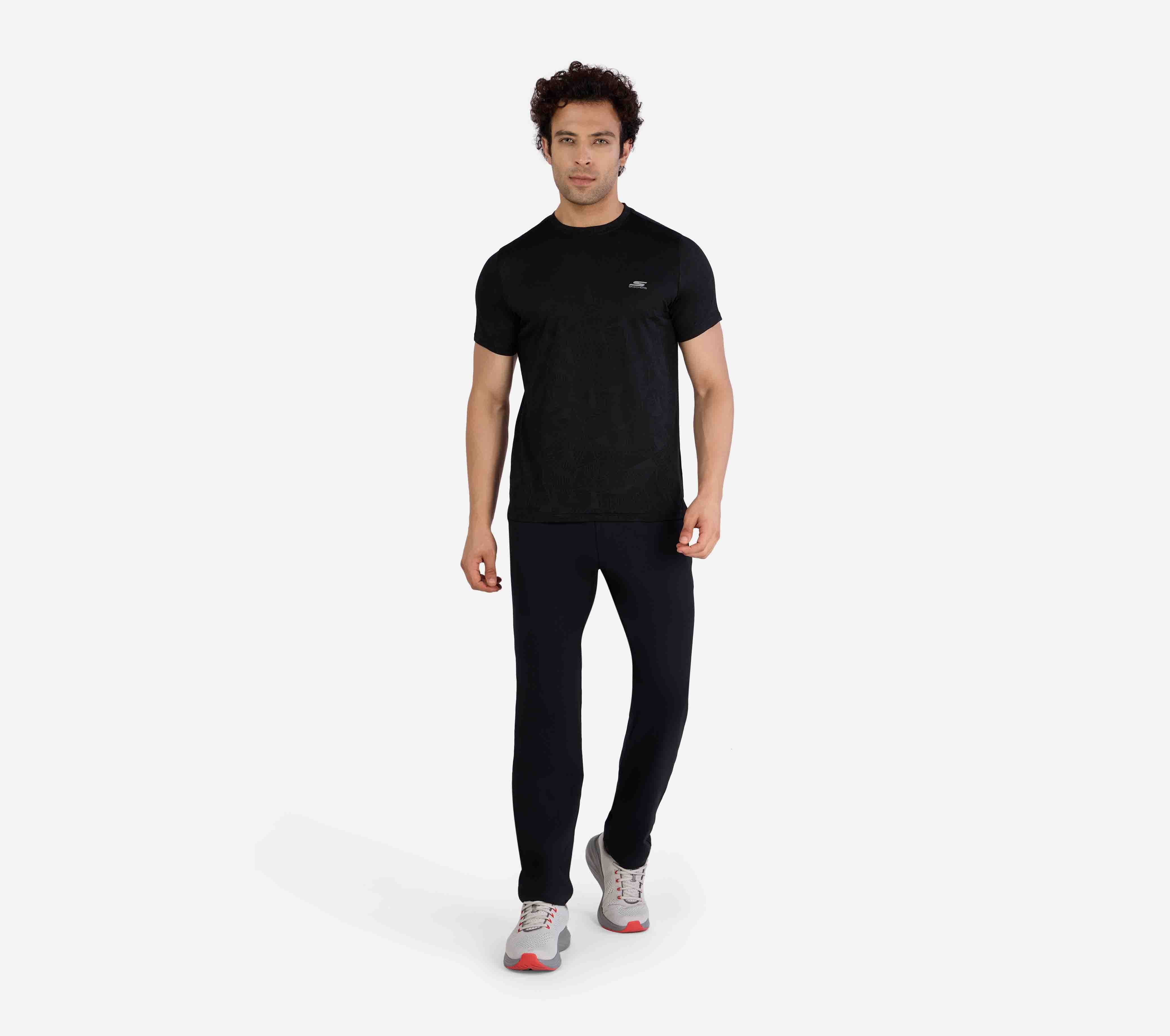 SS SKECHERS DELTA T-SHIRT, BBBBLACK Apparel Left View
